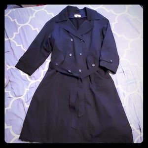 Womens long trench coat